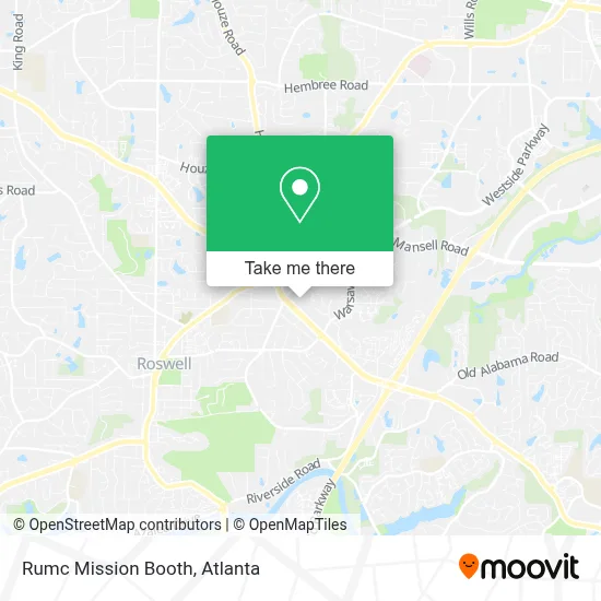 Rumc Mission Booth map