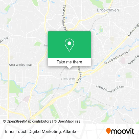 Inner Touch Digital Marketing map