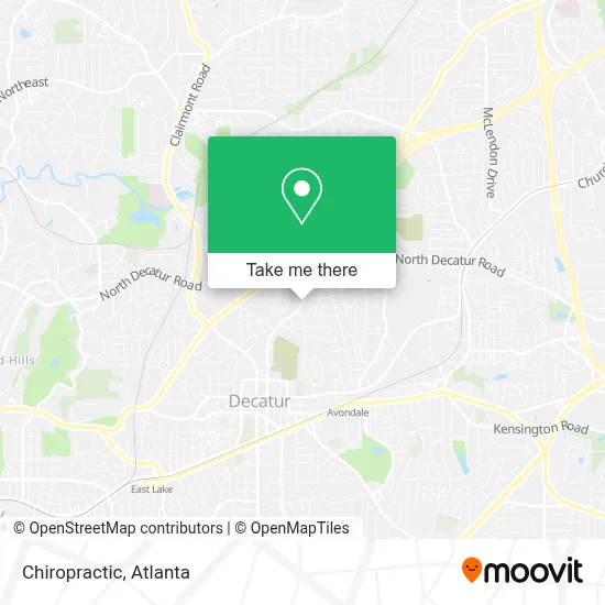 Chiropractic map