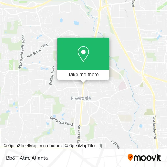 Bb&T Atm map
