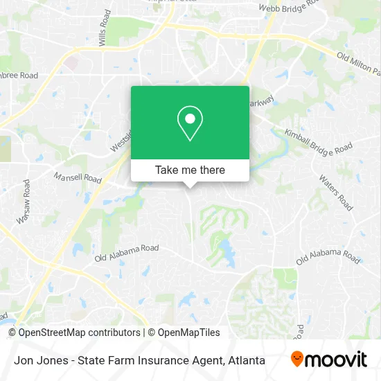 Jon Jones - State Farm Insurance Agent map
