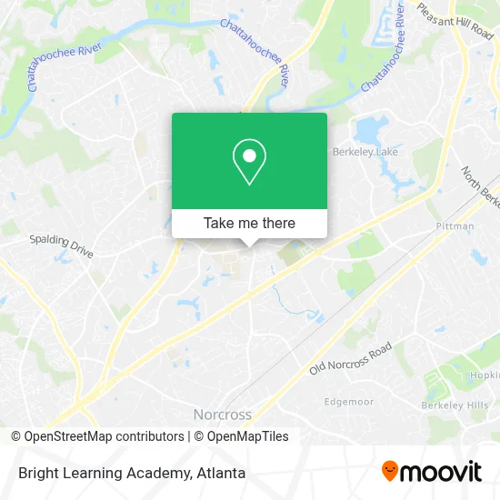 Bright Learning Academy map