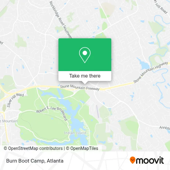 Burn Boot Camp map