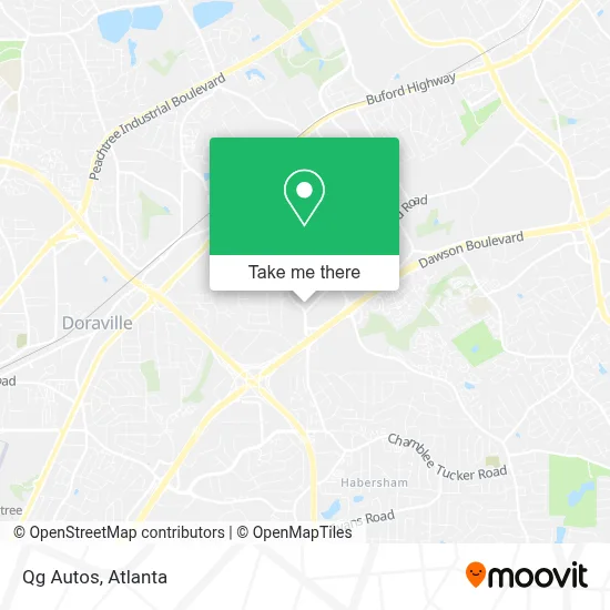 Qg Autos map