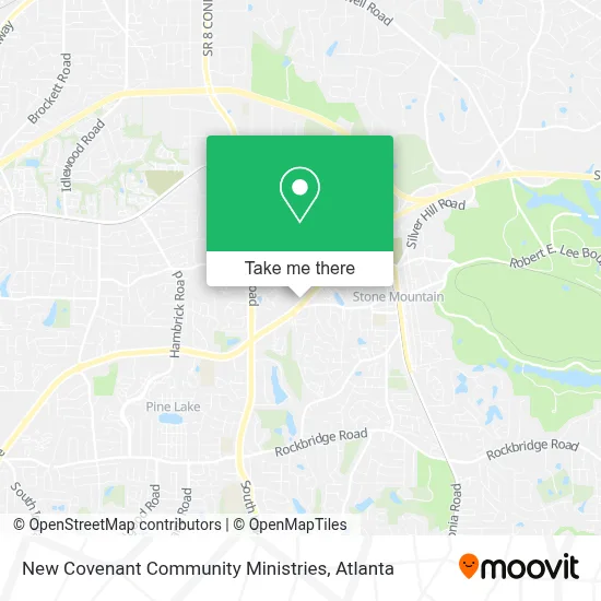 New Covenant Community Ministries map