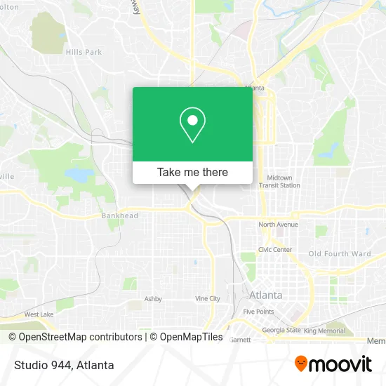 Studio 944 map