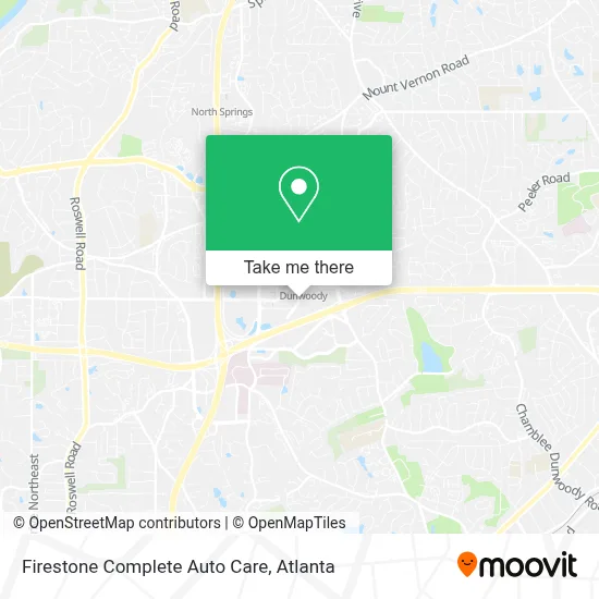Firestone Complete Auto Care map