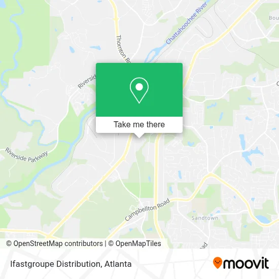 Ifastgroupe Distribution map