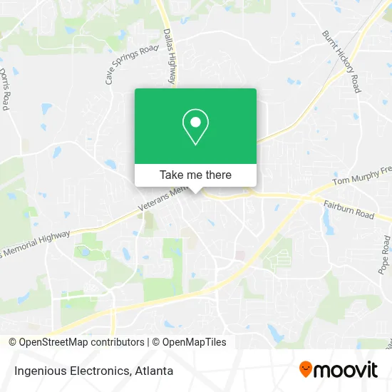 Ingenious Electronics map