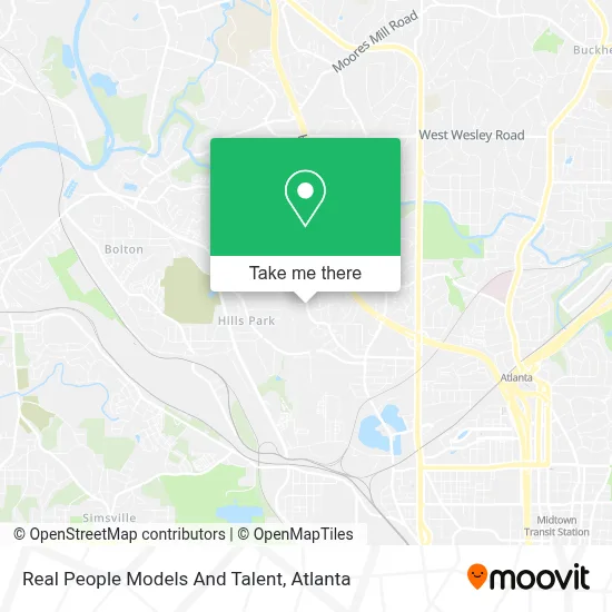 Real People Models And Talent map