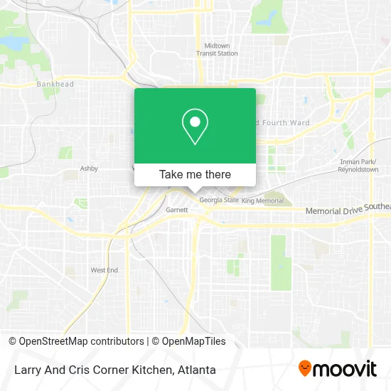 Larry And Cris Corner Kitchen map