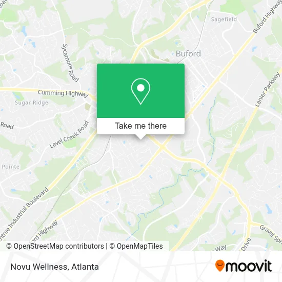 Novu Wellness map