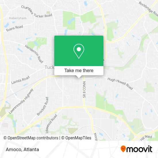 Amoco map
