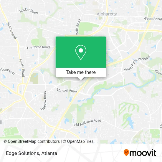 Edge Solutions map