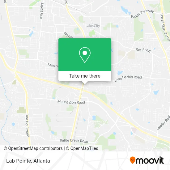 Lab Pointe map