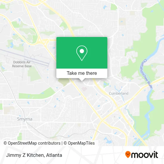 Jimmy Z Kitchen map