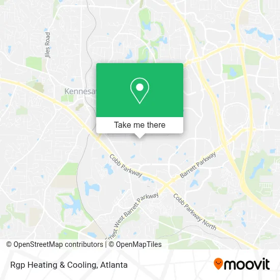 Rgp Heating & Cooling map