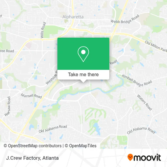 J.Crew Factory map