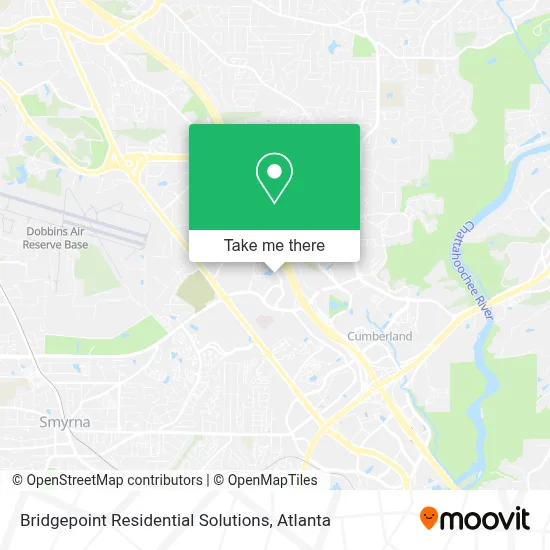 Bridgepoint Residential Solutions map