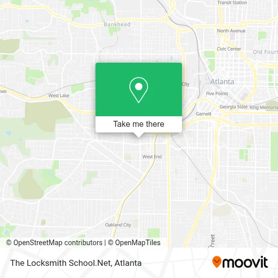 The Locksmith School.Net map