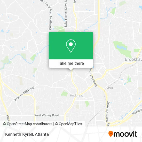 Kenneth Kyrell map