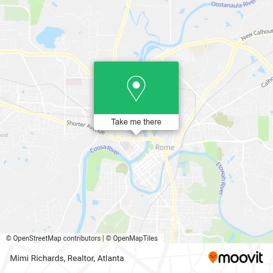 Mimi Richards, Realtor map