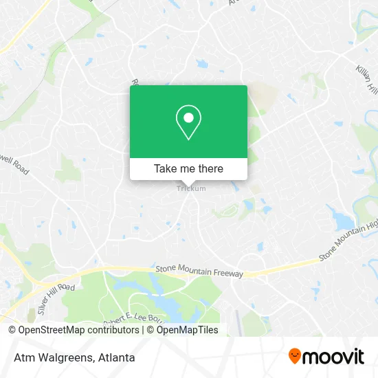 Atm Walgreens map