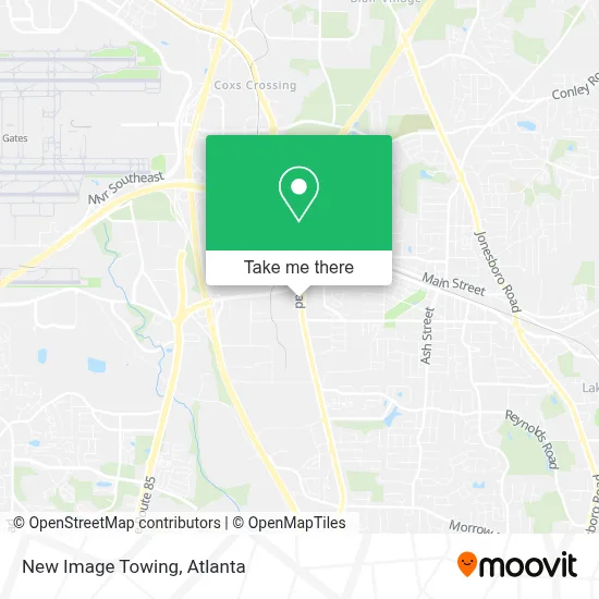 New Image Towing map