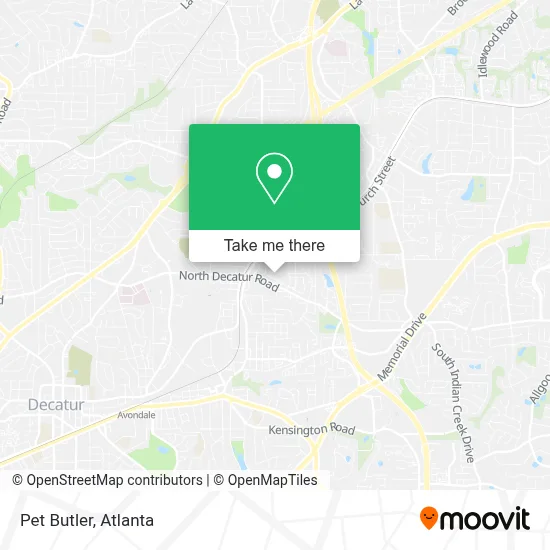 Pet Butler map