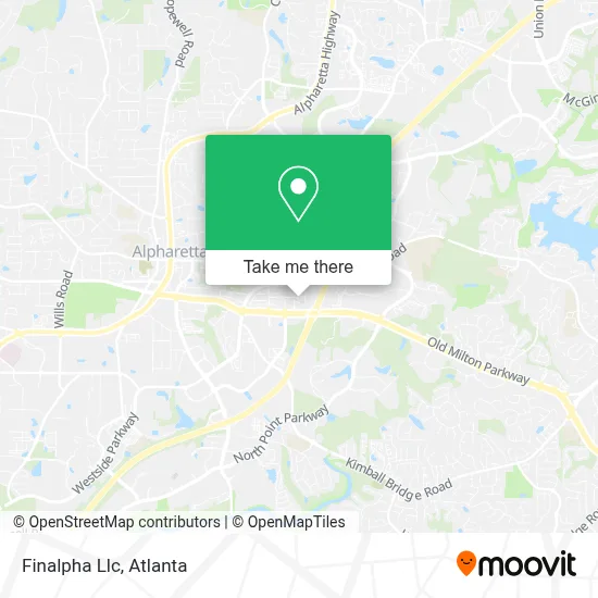 Finalpha Llc map