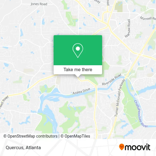 Quercus map