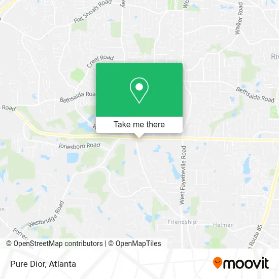 Pure Dior map