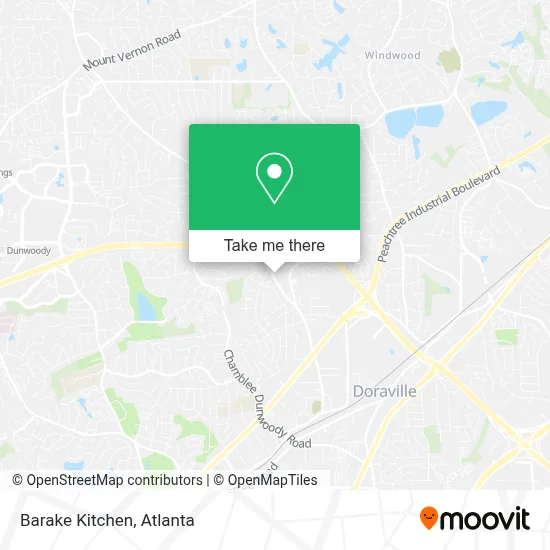 Barake Kitchen map
