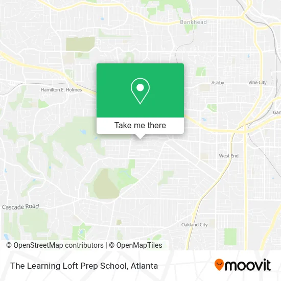 The Learning Loft Prep School map