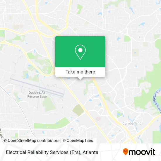 Electrical Reliability Services (Ers) map