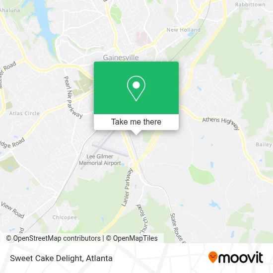 Sweet Cake Delight map