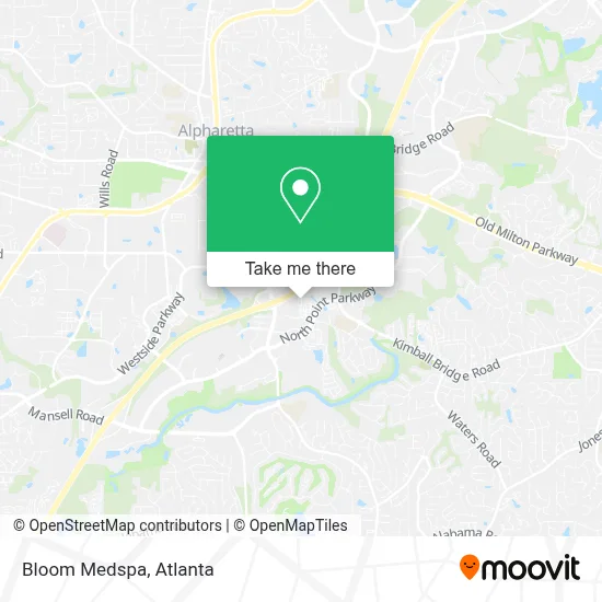 Bloom Medspa map