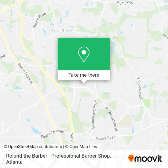 Roland the Barber - Professional Barber Shop map