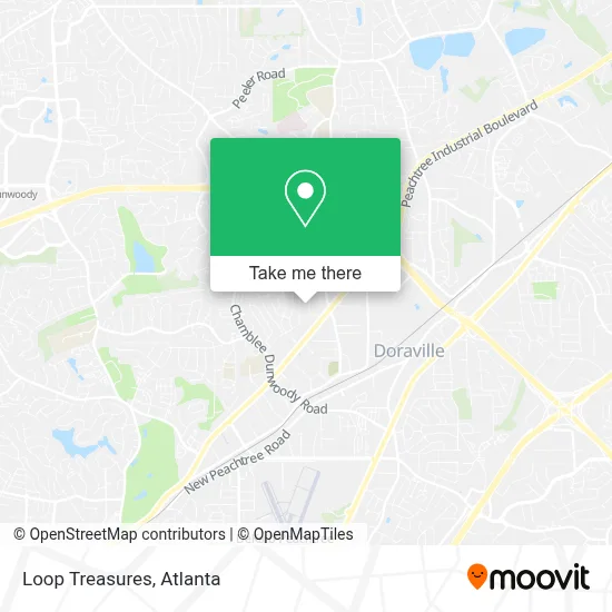 Loop Treasures map