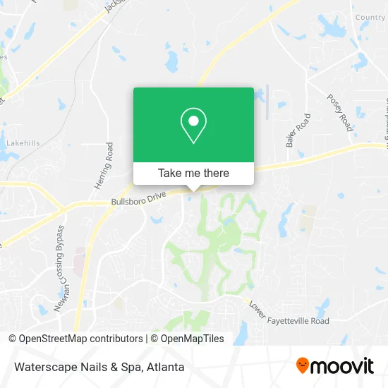 Waterscape Nails & Spa map