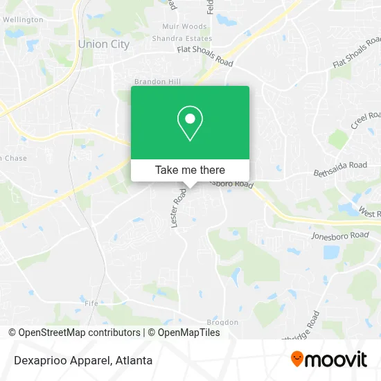 Dexaprioo Apparel map