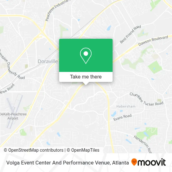 Volga Event Center And Performance Venue map