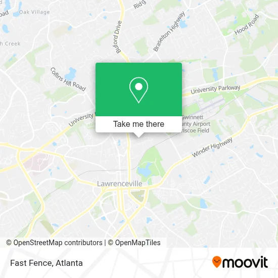 Fast Fence map
