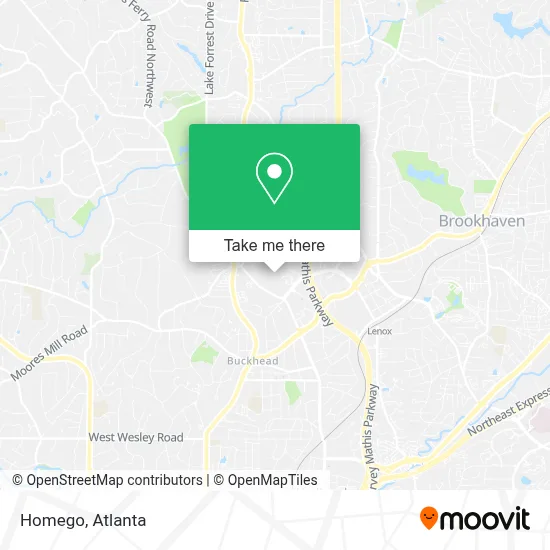 Homego map