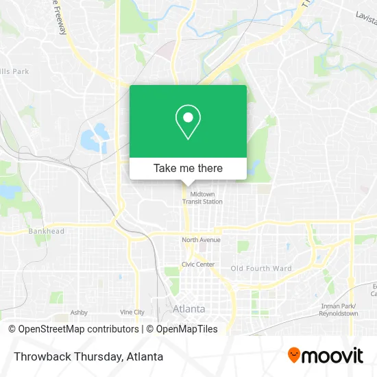 Throwback Thursday map