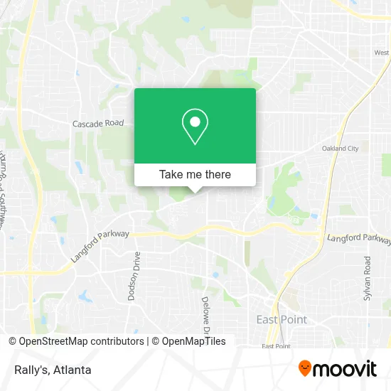 Rally's map