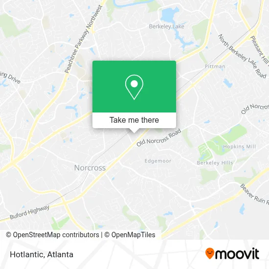 Hotlantic map