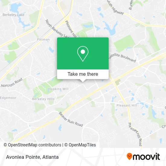 Avonlea Pointe map