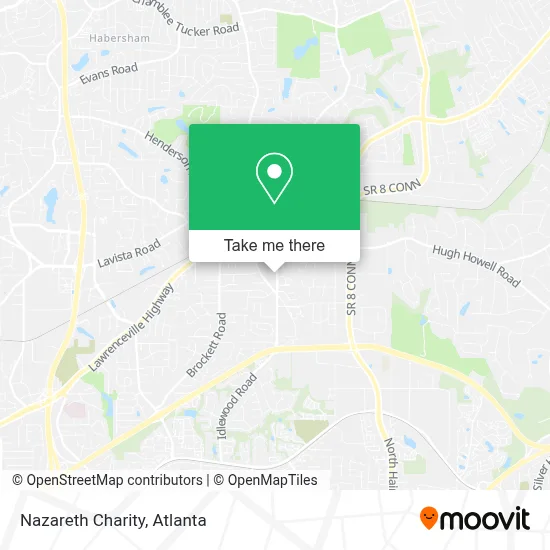 Nazareth Charity map