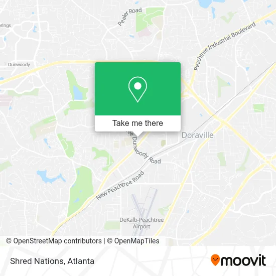 Shred Nations map